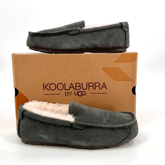 Koolaburra By UGG Suede Tipton slipper Size 7 Sting Gray Fax Bed Lining main image 8
